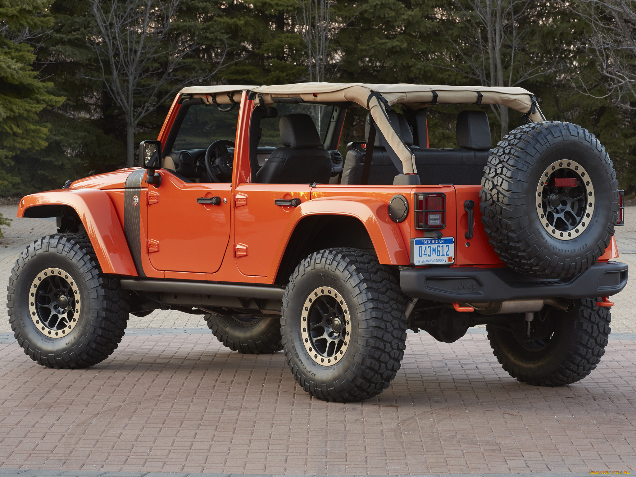 , jeep, mojo, wrangler, 2014, concept, jk